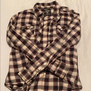 Pink and Grey Flannel